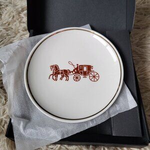 Coach Ceramic Trinket Dish - Horse and Carriage NIB